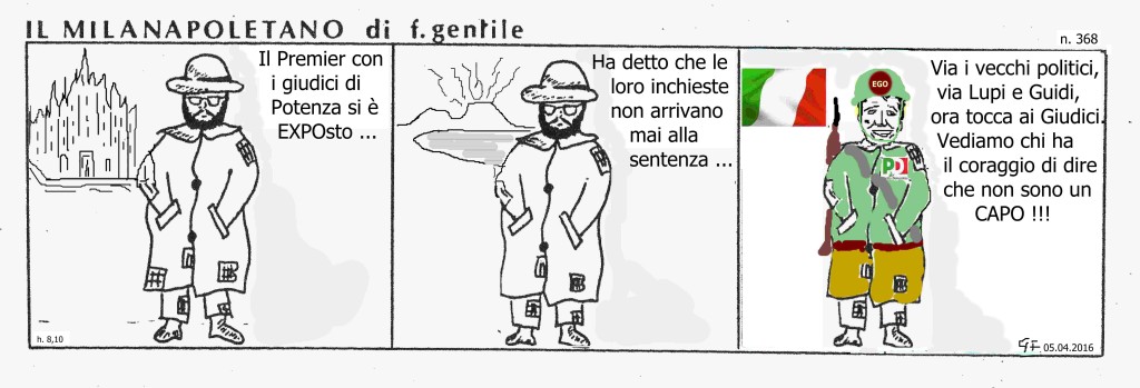 05 aprile 2016 n. 368 - Disegnato a mano al PC