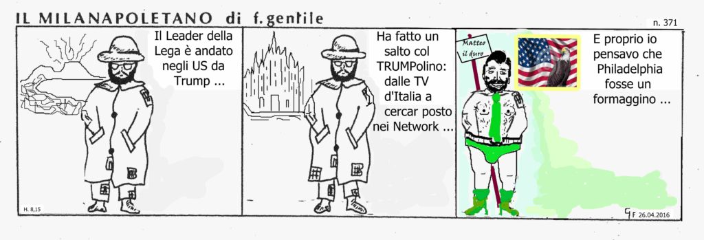 26 aprile 2016 n. 371 - Disegnato a mano al PC