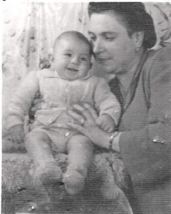 1950 d ott Franco con mamma