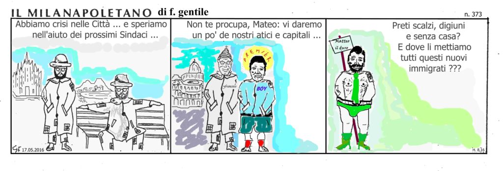 17 maggio 2016 n. 373 - Disegnato a mano al PC. Per ingrandire, cliccare sull'immagine